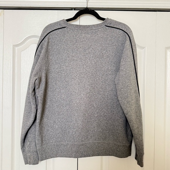 Roots Gray Crewneck Sweater with Red Canada Leaf - Picture 2 of 3